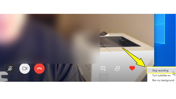 Skype Stop Recording