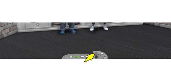Bảng giao diện người dùng - Chụp ảnh màn hình Sims 4