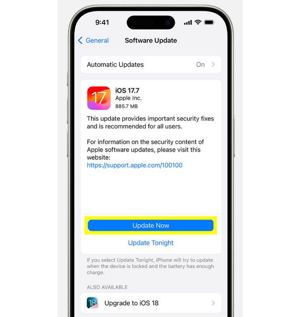 iOS-Version aktualisieren