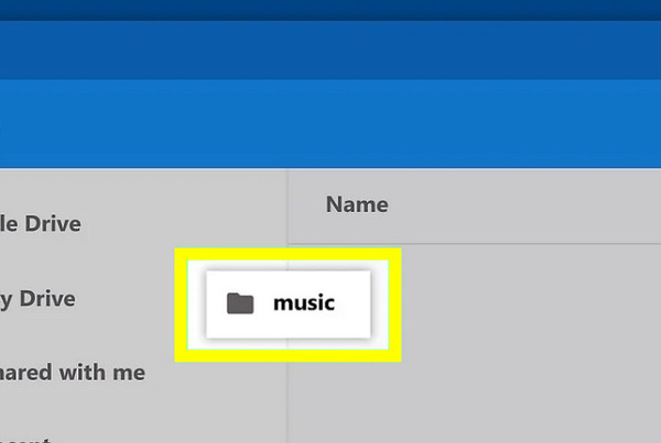 Chromebook Välj musik att överföra