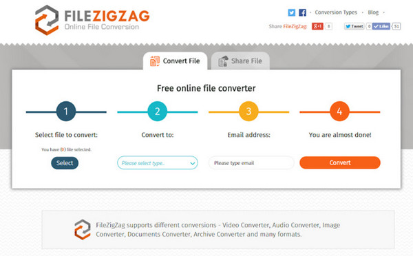 Filezigzag M4p를 Mp3로 변환