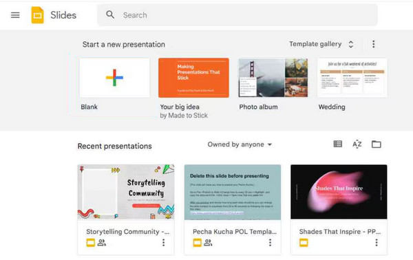 Google Slides Prezi Alternative