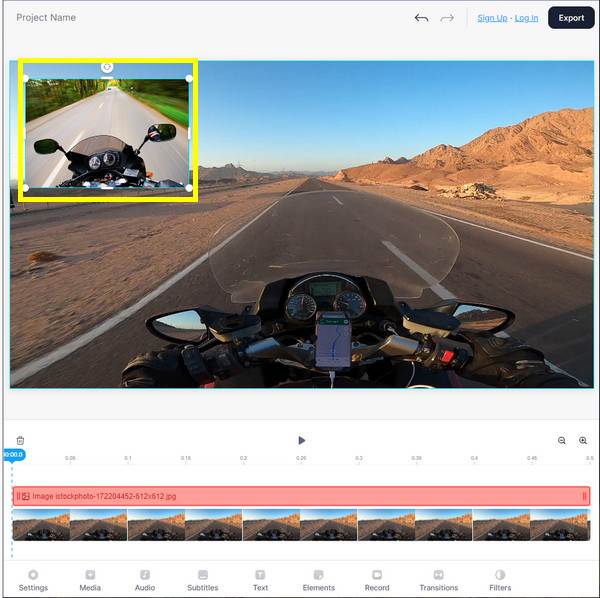 Veed.io 動画に画像を追加