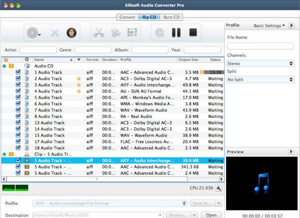 Xilisoft MP3-konverter til iPhone