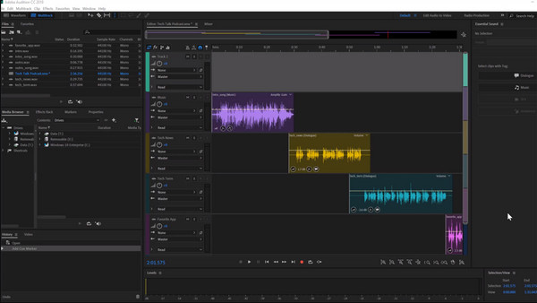 Adobe Audition Seslendirme Yazılımı