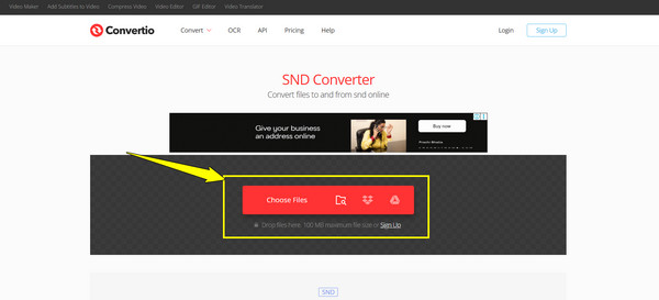 Convertio Tukar SND kepada MP3