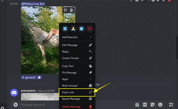 Discord 複製連結