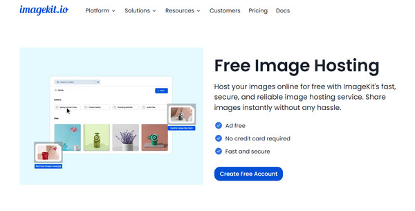 Imagekit 圖片託管