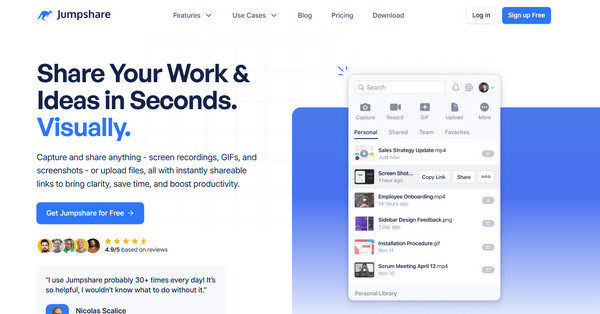 Jumpshare 雲端存儲