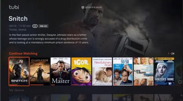 Tubitv Solarmovie 替代品
