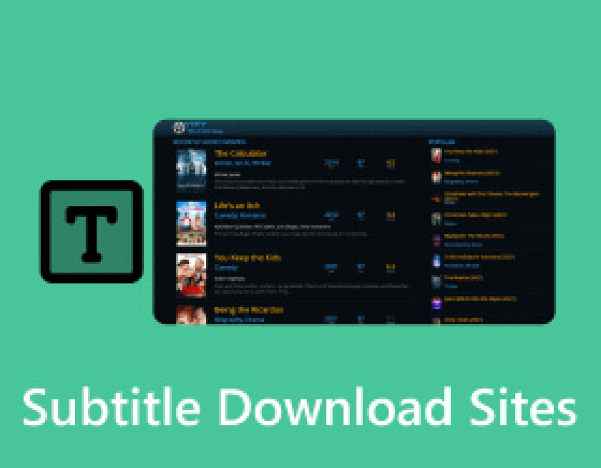 2026년에 믿을 수 있는 최고의 자막 다운로드 사이트 15곳