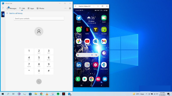 Controlul telefonului prin Bluetooth pe Android folosind PC-ul