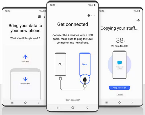 Smart Switch Overfør apps fra Android til Android