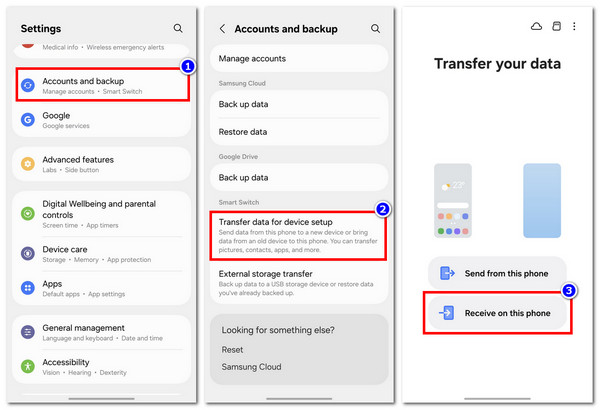 Cài đặt truy cập công tắc thông minh