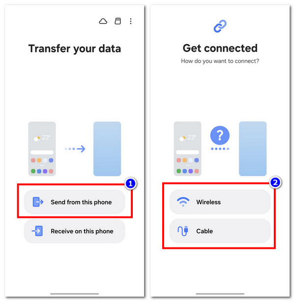 Công tắc thông minh Gửi điện thoại