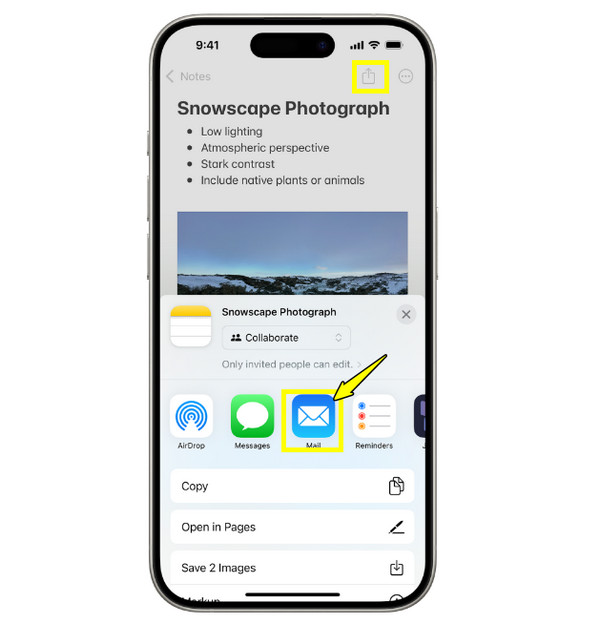 ملاحظات نقل البريد الإلكتروني من iPhone إلى Android