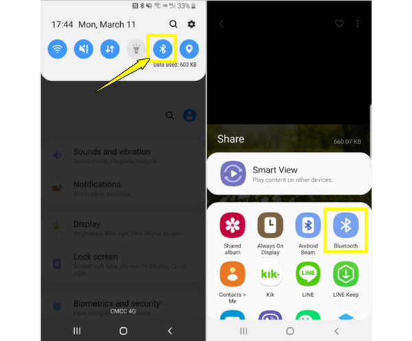 Bluetooth Transfer Photos From Android To Android