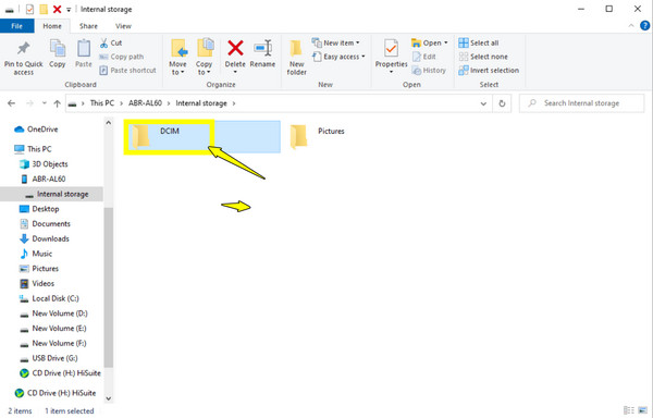 Usb Cable Locate Dcim Folder