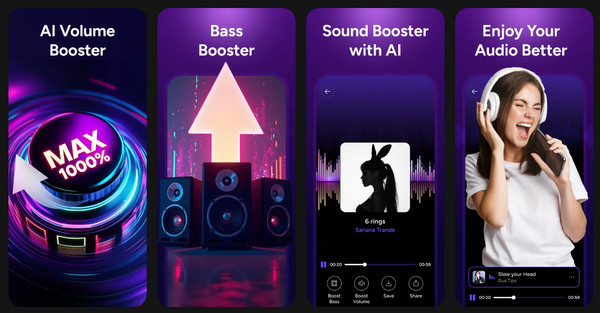 Amplificatore di volume mobile più forte