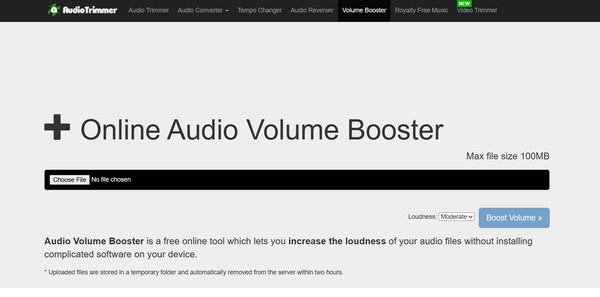 Riduttore audio online Mp3 più forte