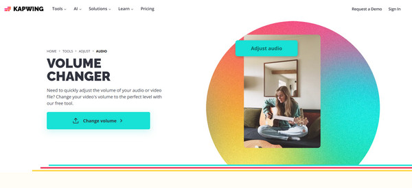 Kapwing Mp3 più forte online