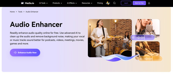 Online Media.io Mp3 più forte