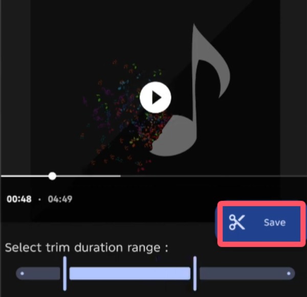 Trim Audio Android