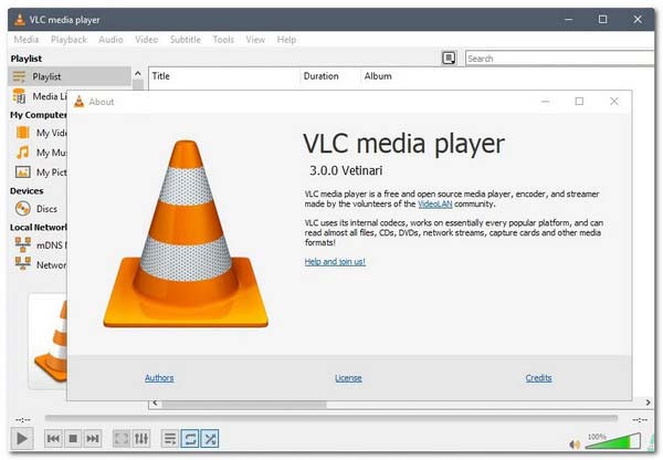 Geriye Kaydedici VLC
