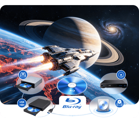 Support External Blu-Ray Drives