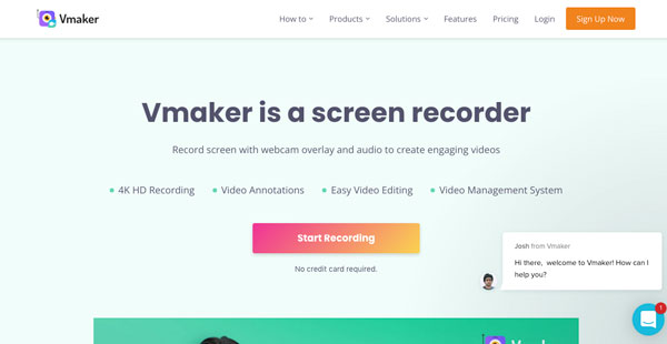 Chrome Screen Recorder Vmaker