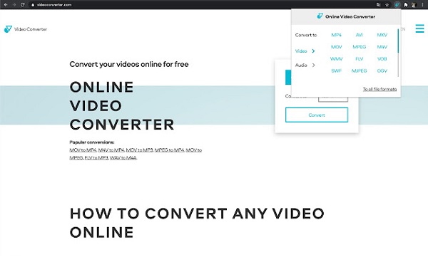 Convertitore video online per Chromebook