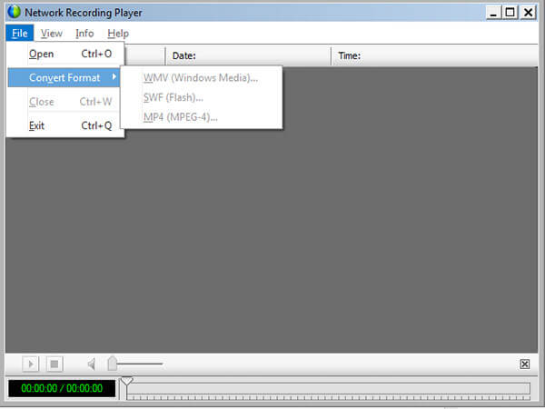 Network Recording Player