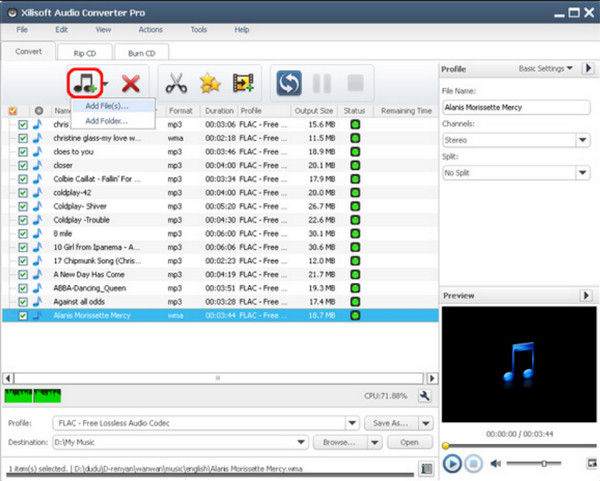 Xilisoft Aiff a Mp3