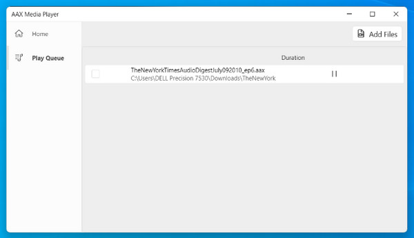 Přehrávač médií AAX Převod AAX do MP3