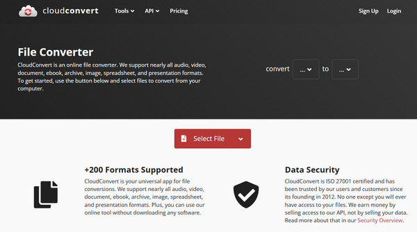 Cloudconvert M4A til MP3-konverterer