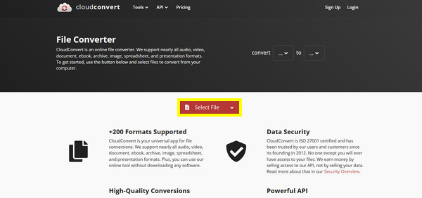 Convert MP4 to WAV with CloudConvert