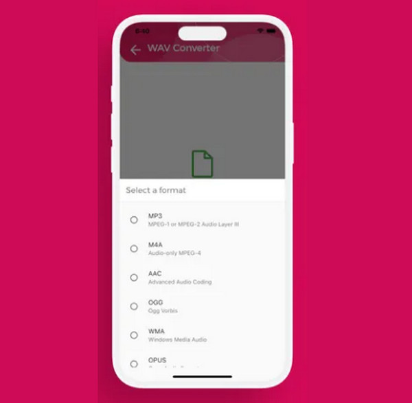 iPhone Tukar WAV kepada MP3