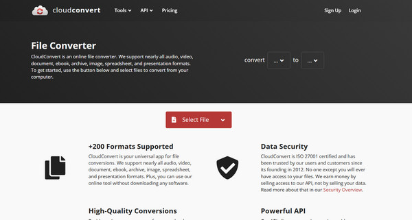Cloudconverteer mpeg naar mp3