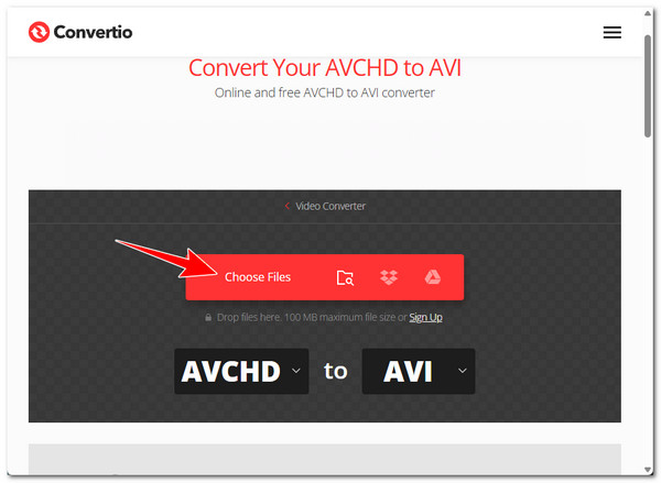 Importovat soubor AVCHD do VLC
