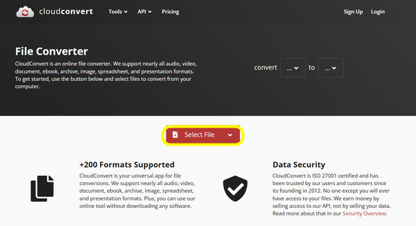 CloudConvert Convertit des vidéos iPhone en MP4