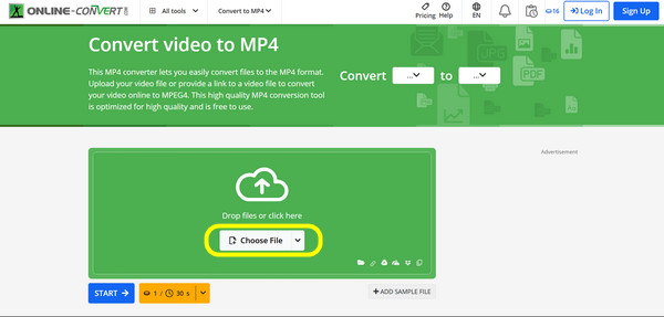 Convertir en ligne des vidéos iPhone en MP4