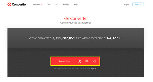 Convertio Muunna TS MP4:ksi