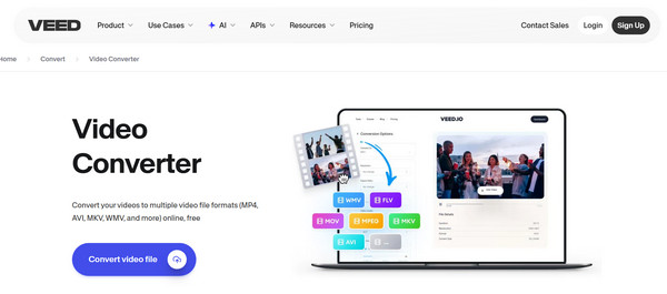 VEED IO Konwertuj VLC do MP4