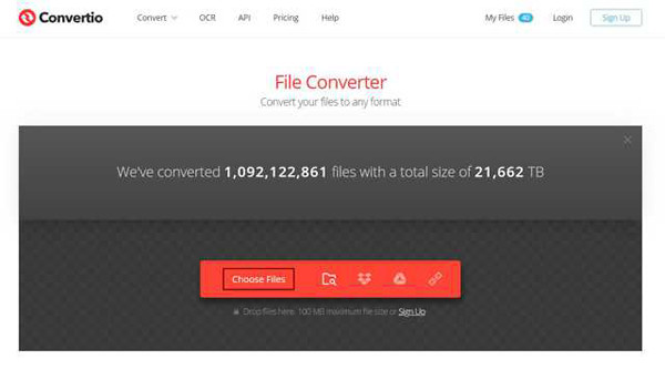 Aggiungi File Convertio 