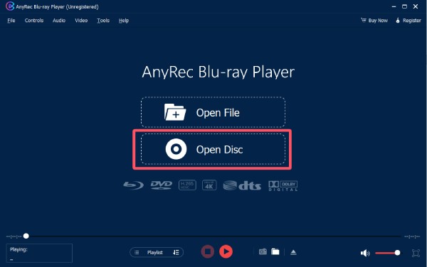 Open Disc Anyrec