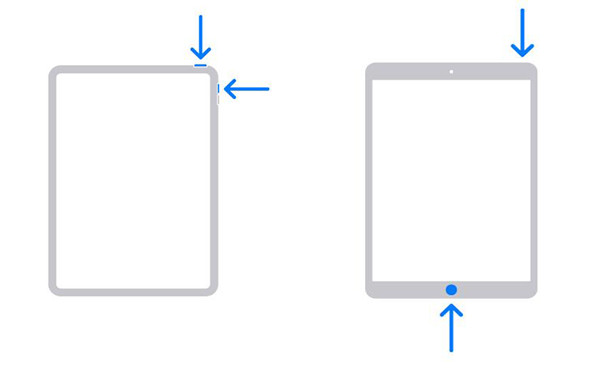 Ambil tangkapan skrin FaceTime iPad