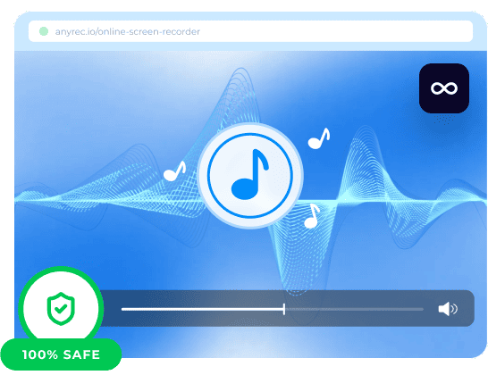 Grabadora de audio segura y en línea