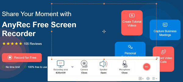 AnyRec Free Screen Recorder