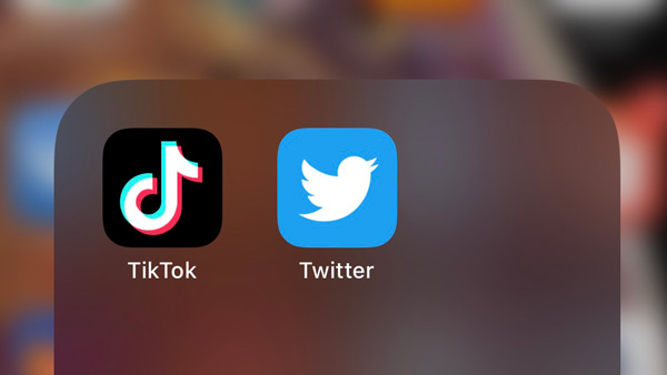 Partager TikTok Twitter