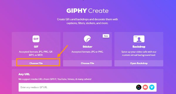 التقاط Giphy